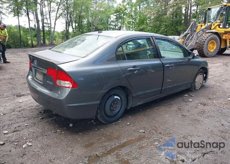 2009 Honda Civic Hybrid from USA, damaged, VIN JHMFA36289S005481